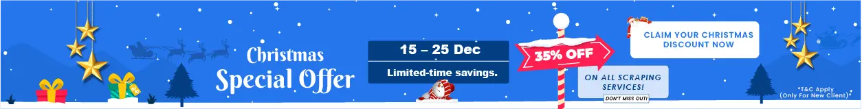 Christmas offer strips